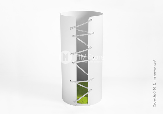 Подставка для зонтов Progetti Nodo Savoia, White and Green Подставка для зонтов Progetti Nodo Savoia, White and Green