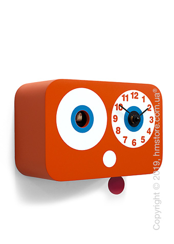 Часы настенные Progetti Cucchino Wall Clock, Orange