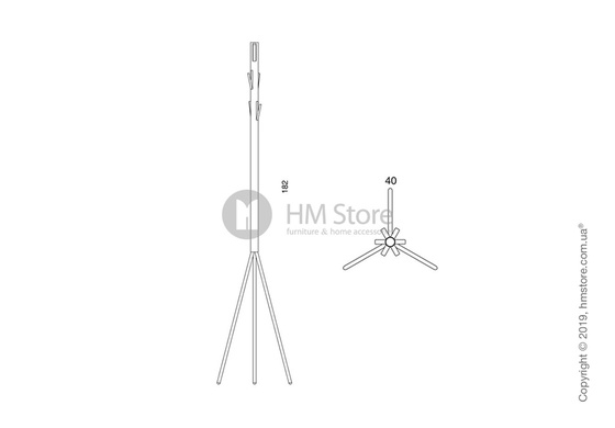 Вешалка Progetti Spine, White