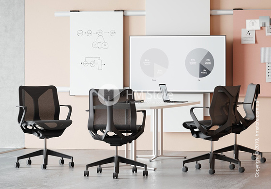 Кресло Herman Miller Low-Back Cosm, Graphit