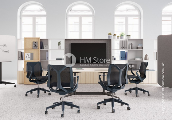 Кресло Herman Miller Low-Back Cosm, Graphit
