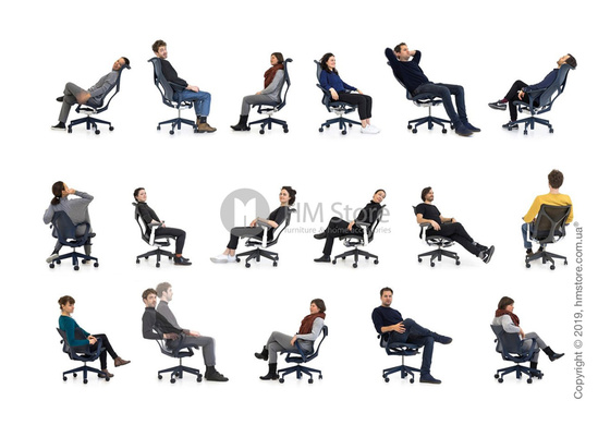 Кресло Herman Miller Mid-Back Cosm, Graphit