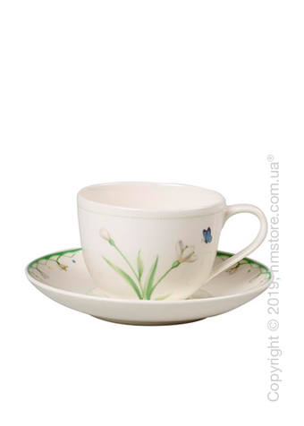 Чашка с блюдцем Villeroy & Boch коллекция Colourful Spring, 230 мл