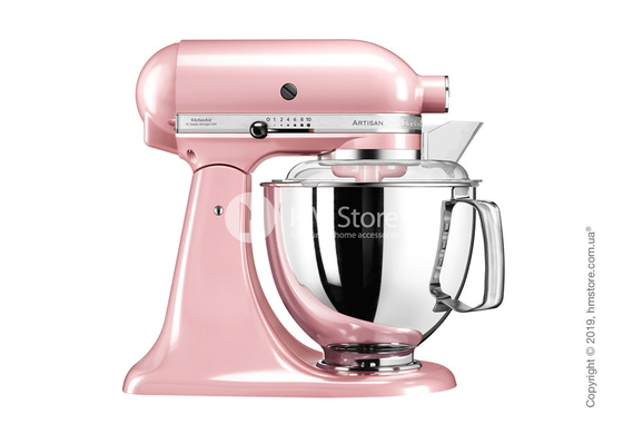 Планетарный миксер KitchenAid Artisan Series 5-Quart Tilt-Head Stand Mixer Plus Bowl 4.8 л, Silk Pink