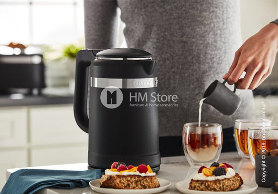 Чайник электрический KitchenAid Design Kettle 1.5 л, Matte Black