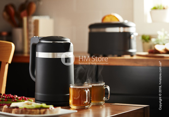 Чайник электрический KitchenAid Design Kettle 1.5 л, Matte Black