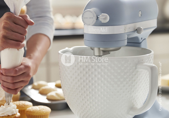Планетарный миксер KitchenAid Artisan Limited Edition Heritage Stand Mixer 4.8 л, Misty Blue