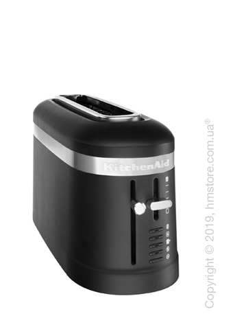 Тостер KitchenAid Design Long 1-Slot Toaster, Matte Black