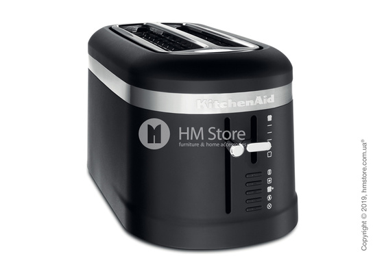 Тостер KitchenAid Design Long 2-Slot Toaster, Matte Black