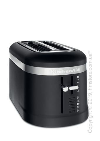 Тостер KitchenAid Design Long 2-Slot Toaster, Matte Black