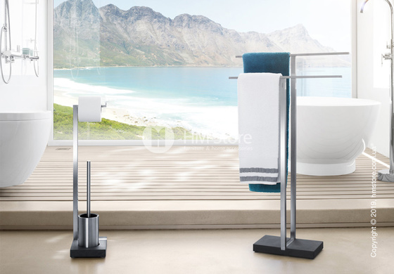 Стойка для полотенец Blomus Menoto Standing Towel Rail, Polished Stainless Steel