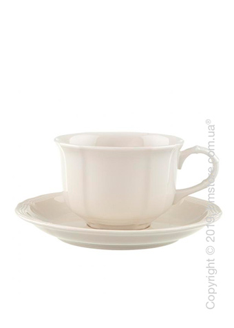 Чашка с блюдцем для чая Villeroy & Boch коллекция Manoir, 200 мл