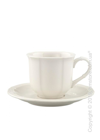 Чашка с блюдцем для эспрессо Villeroy & Boch коллекция Manoir, 100 мл