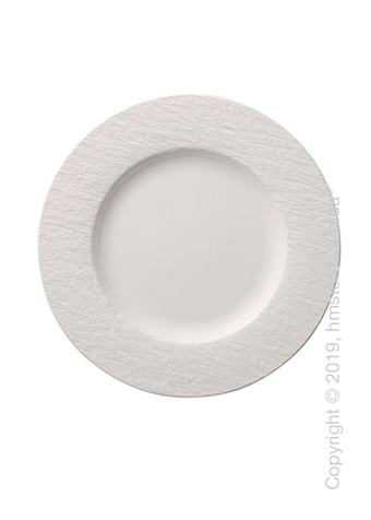 Тарелка десертная столовая мелкая Villeroy & Boch коллекция Manufacture, 27 см, White
