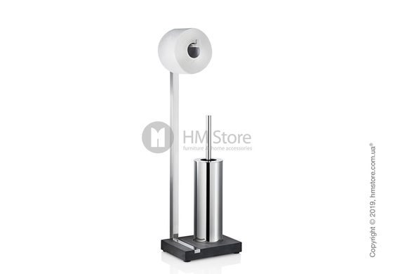 Стойка для ванной комнаты Blomus Menoto High Toilet Butler, Polished Stainless Steel Стойка для ванной комнаты Blomus Menoto High Toilet Butler, Polished Stainless Steel