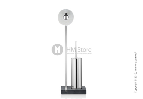 Стойка для ванной комнаты Blomus Menoto High Toilet Butler, Polished Stainless Steel Стойка для ванной комнаты Blomus Menoto High Toilet Butler, Polished Stainless Steel