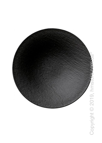 Тарелка столовая глубокая Villeroy & Boch коллекция Manufacture, 29 см, Black