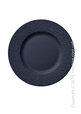 Тарелка десертная мелкая Villeroy & Boch коллекция Manufacture, 22 см, Black