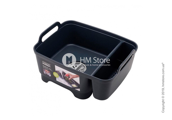 Емкость для мытья посуды Joseph Joseph Wash & Drain Store, Grey  Емкость для мытья посуды Joseph Joseph Wash & Drain Store, Grey