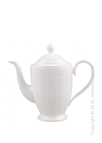 Чайник для подачи кофе Villeroy & Boch коллекция White Pearl, 1,35 л