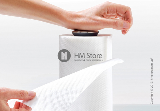 Держатель для бумажных полотенец Joseph Joseph Push&Tear, Grey 