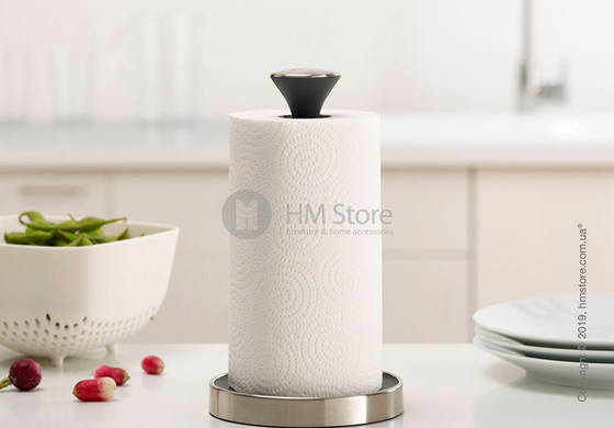 Держатель для бумажных полотенец Joseph Joseph Push&Tear, Grey 