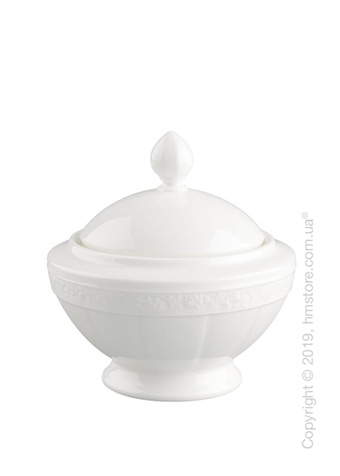 Сахарница Villeroy & Boch коллекция White Pearl, 350 мл