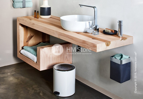 Корзина для белья Blomus коллекция Nexio, Antrazit and Stainless steel