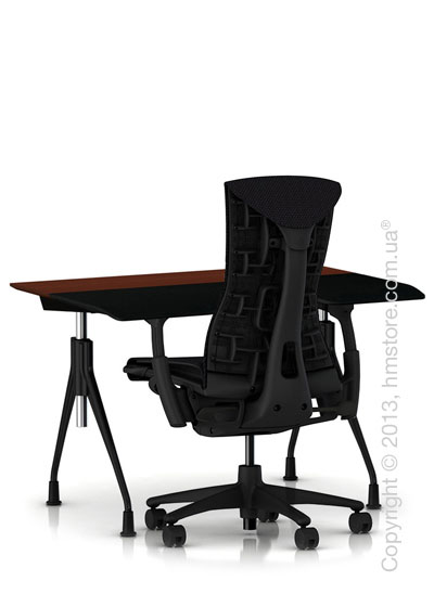 Комплект – стол Herman Miller Envelop Desk, кресло Embody Chair
