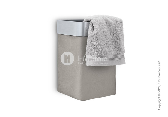 Корзина для белья Blomus коллекция Nexio, Taupe and Matt stainless steel