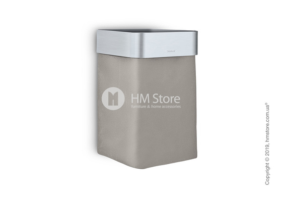 Корзина для белья Blomus коллекция Nexio, Taupe and Matt stainless steel