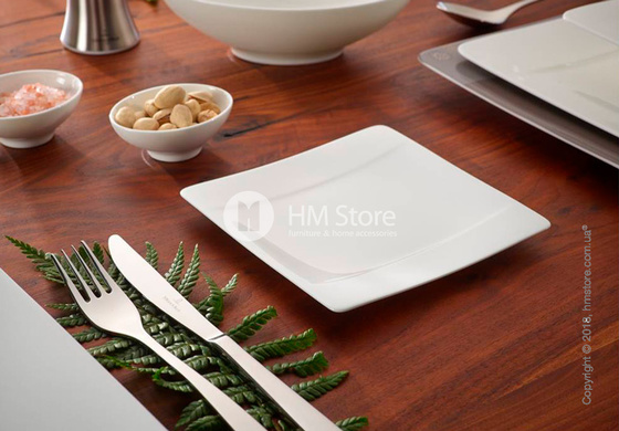 Тарелка столовая мелкая Villeroy & Boch коллекция Modern Grace, 27x27 см