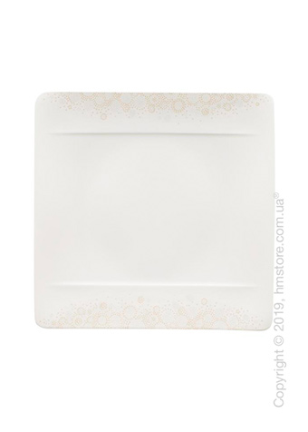 Тарелка столовая мелкая Villeroy & Boch коллекция Modern Grace Grey, 27x27 см