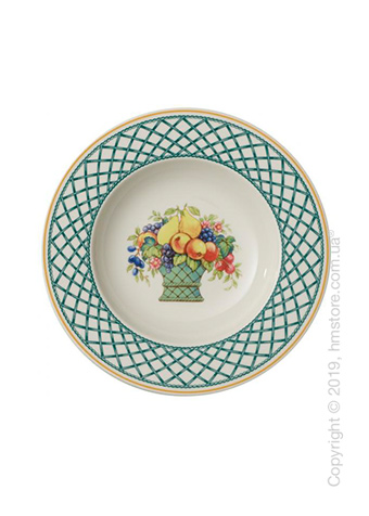Тарелка столовая глубокая Villeroy & Boch коллекция Basket Garden, 24 см