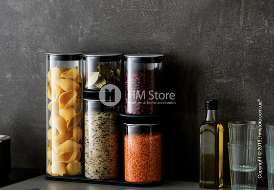 Набор емкостей на подставке Joseph Joseph Podium 100, Grey