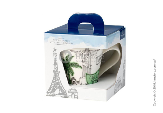 Чашка Villeroy & Boch коллекция New Wave Caffè, серия Cities of the World 300 мл, Rio de Janeiro