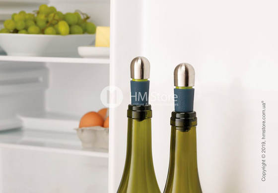 Набор пробок для вина Joseph Joseph BarWise Twist-Lock, Blue