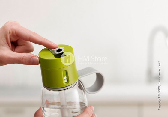 Бутылка для воды Joseph Joseph Dot Active with Hydration Counting Lid, Green 750 мл