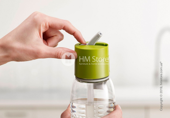 Бутылка для воды Joseph Joseph Dot Active with Hydration Counting Lid, Green 750 мл
