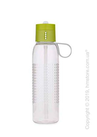 Бутылка для воды Joseph Joseph Dot Active with Hydration Counting Lid, Green 750 мл