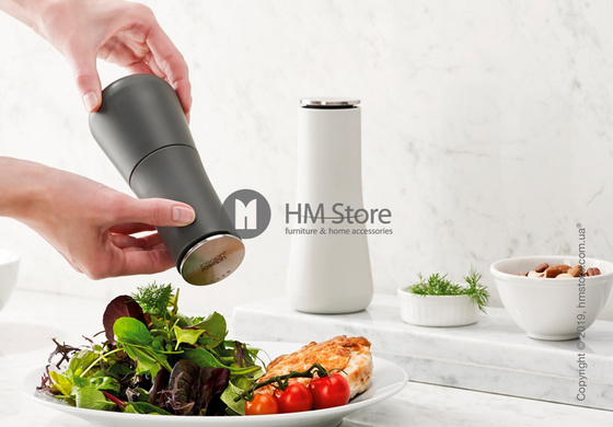 Набор мельниц для специй Joseph Joseph Milltop, Black and White   