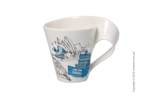 Чашка Villeroy & Boch коллекция New Wave Caffè, серия Cities of the World 300 мл, Sydney Чашка Villeroy & Boch коллекция New Wave Caffè, серия Cities of the World 300 мл, Sydney