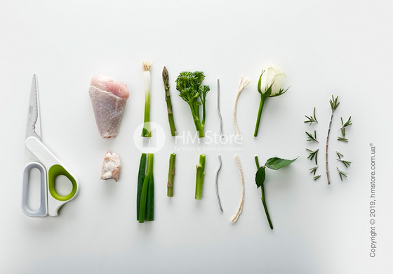 Ножницы кухонные Joseph Joseph PowerGrip, Green and White