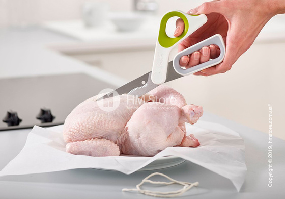 Ножницы кухонные Joseph Joseph PowerGrip, Green and White