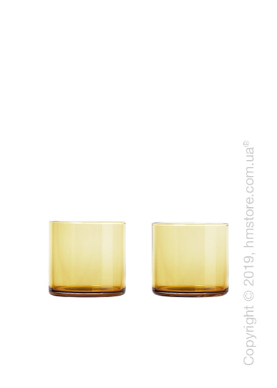 Набор стаканов Blomus коллекция Mera 200 мл на 2 персоны, Dull gold