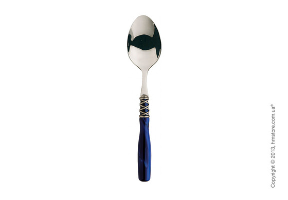 Набор столовых приборов Bugatti Arianna коллекция Old-Silverplated Ring на 6 персон, 24 предмета, Blue