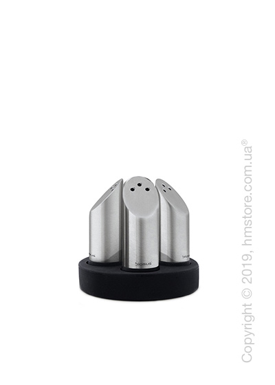 Емкости для хранения специй на подставке Blomus коллекция Ovo, Matt stainless steel