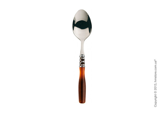 Набор столовых приборов Bugatti Arianna коллекция Chromed Metal Ring на 6 персон, 24 предмета, Tortoiseshell