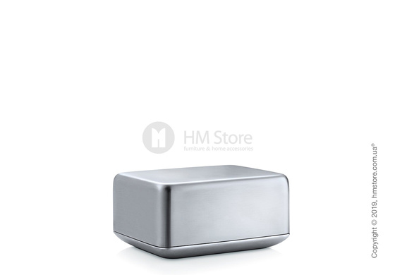 Емкость с крышкой для сливочного масла Blomus коллекция Basic M, Matt stainless steel