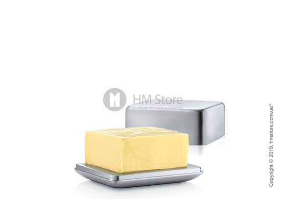 Емкость с крышкой для сливочного масла Blomus коллекция Basic M, Matt stainless steel